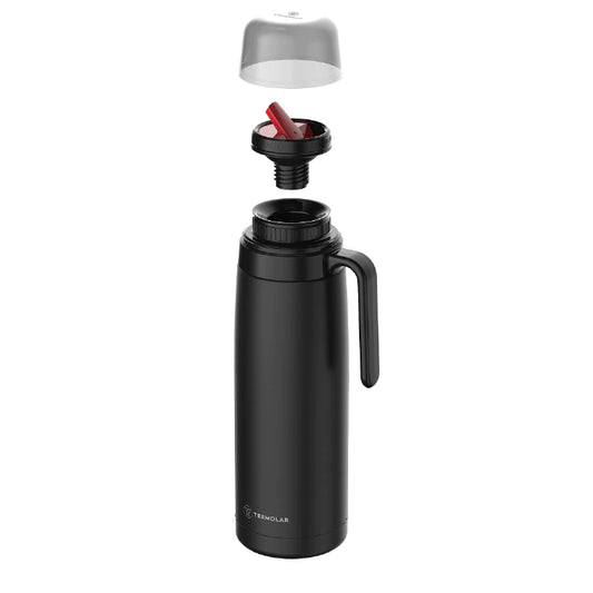 Termo Termolar 1litros R - Evolution CLickMate Inoxcolor negro
