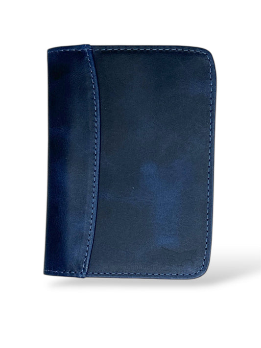 Porta Pasaporte azul salvaje