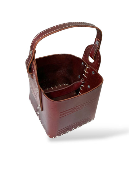 Canasto Matero Cuadrado borravino