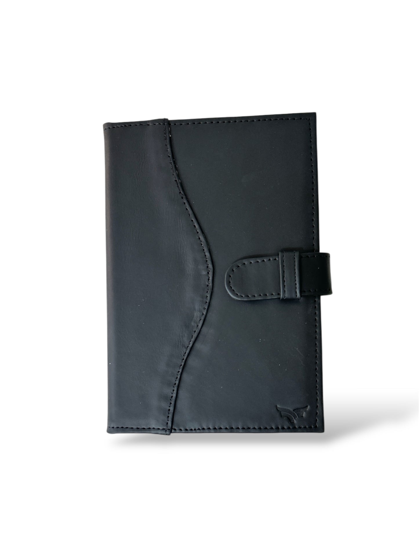 Agenda de Cuero Negro