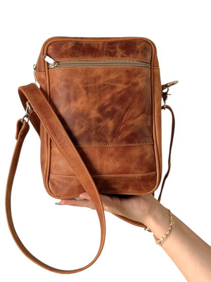 Bandolera de Cuero suela salvaje unisex