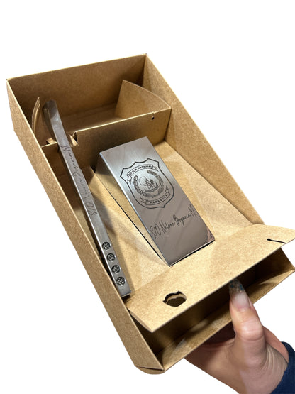 Guampa Terere acero inox cuadrado