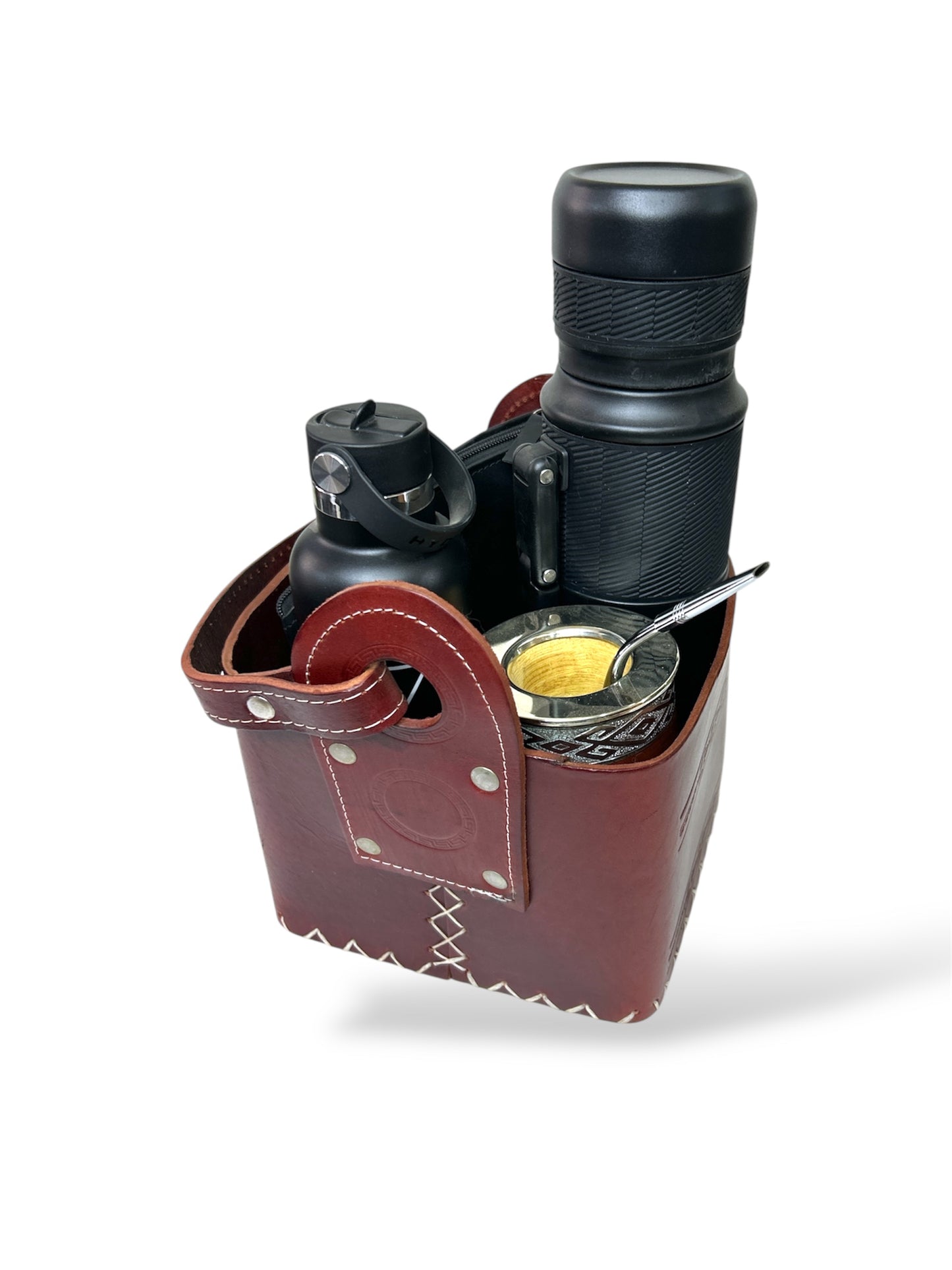 Canasto Matero Cuadrado borravino