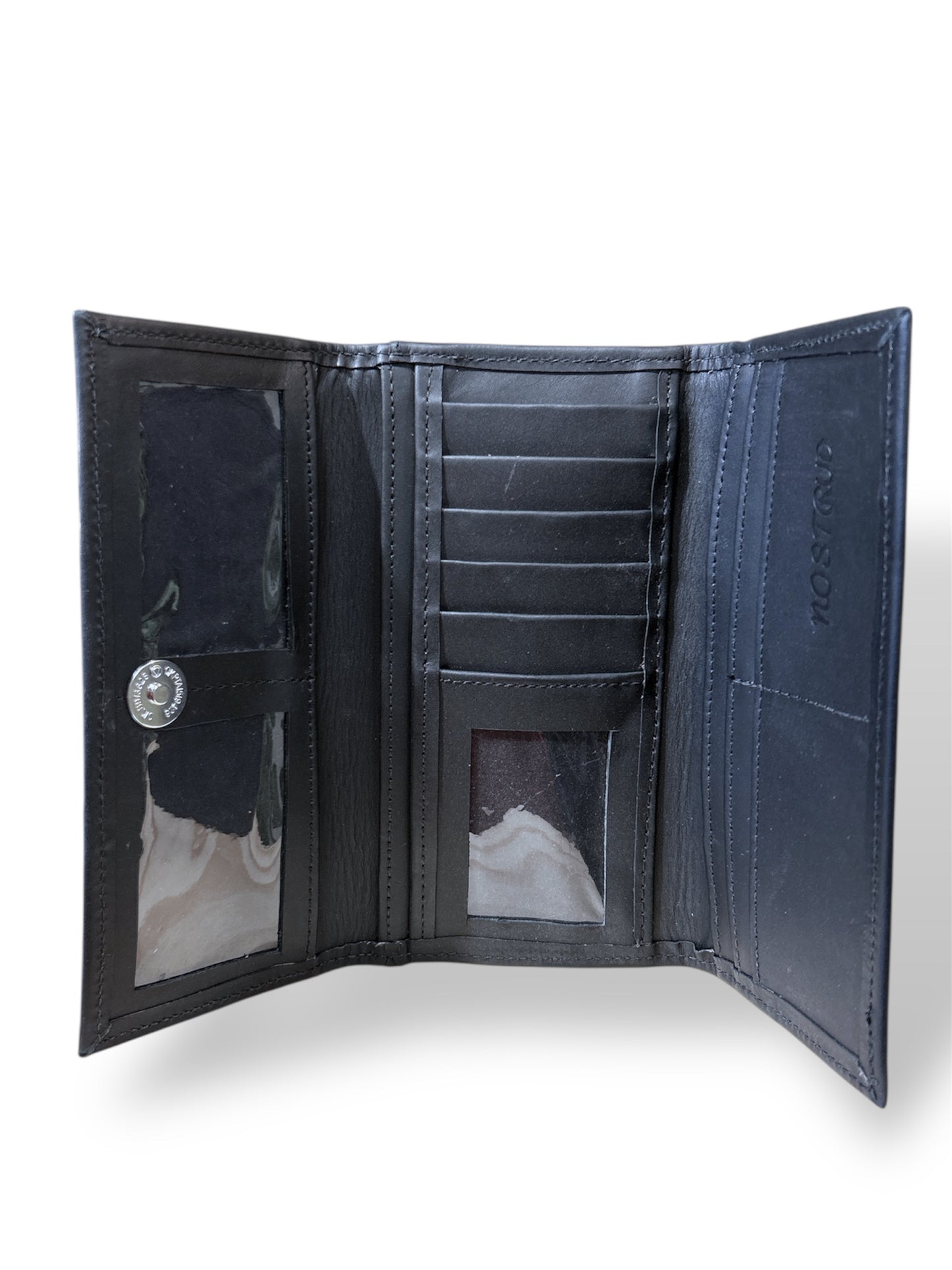 Billetra para dama negro liso.