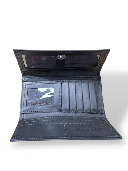 Billetra para dama negro liso.