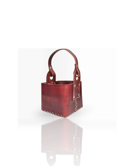 Canasto Matero Cuadrado borravino