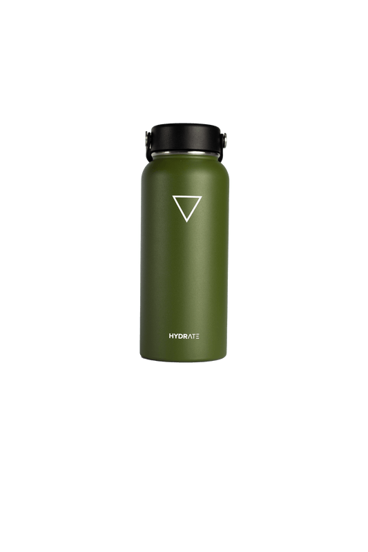 Hoppie Hydrate 946ml Color verde militar